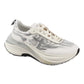 PREMIATA 7507 HILL IN CAMOSCIO E TESSUTO BIANCO SOTTO TELA ANIMALIER