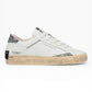CRIME LONDON DISTRESSED 29000 BIANCO/ARGENTO