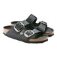 BIRKENSTOCK 1011075 ARIZONA BIG BUCKLE  NERA PELLE