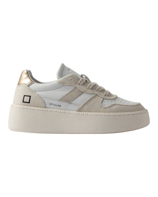 DATE COURT POP IN CANVAS BEIGE/ORO