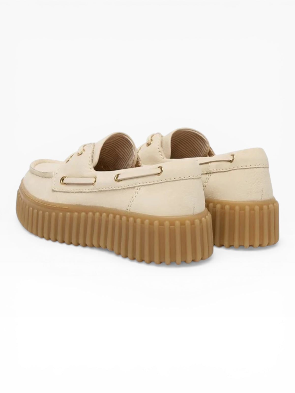 CLARKS TORHILL BOAT BEIGE