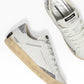 CRIME LONDON DISTRESSED 29000 BIANCO/ARGENTO