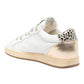AMA BRAND 4115 SUN IN PELLE BIANCA TALLONE E LOGO IN ORO