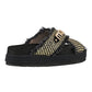 MOU RAFFIA CRISS CROSS RMBLA NERA/ORO