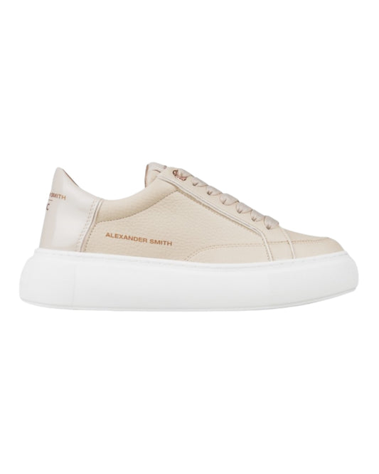 ALEXANDER SMITH GREENWICH PELLE BOTTOLATA BEIGE