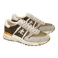 PREMIATA LANDER 7206 IN CAMOSCIO E TESSUTO VERDE