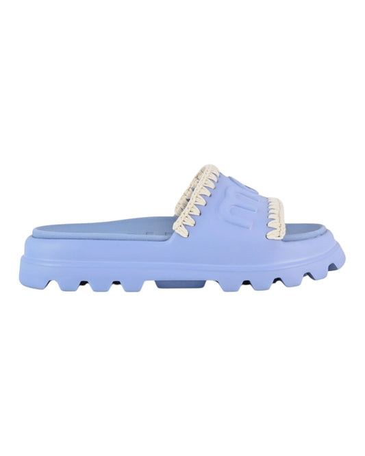 MOU ONE PIECE SLIDE EVA AZZURRA