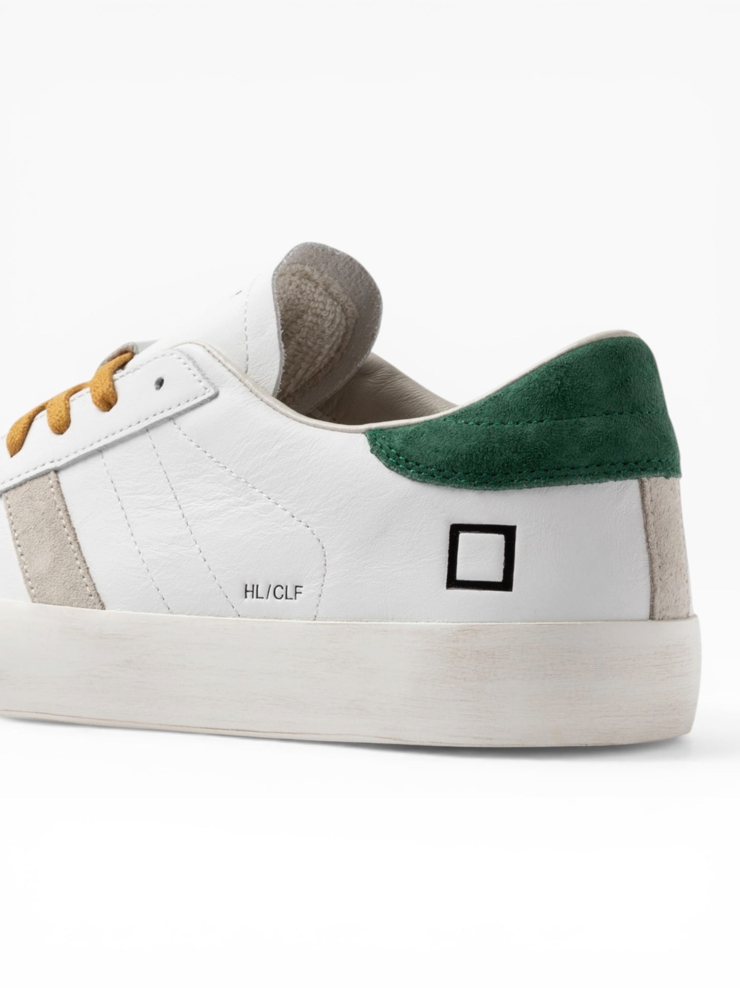 DATE HILL LOW CALF WHITE/GREEN
