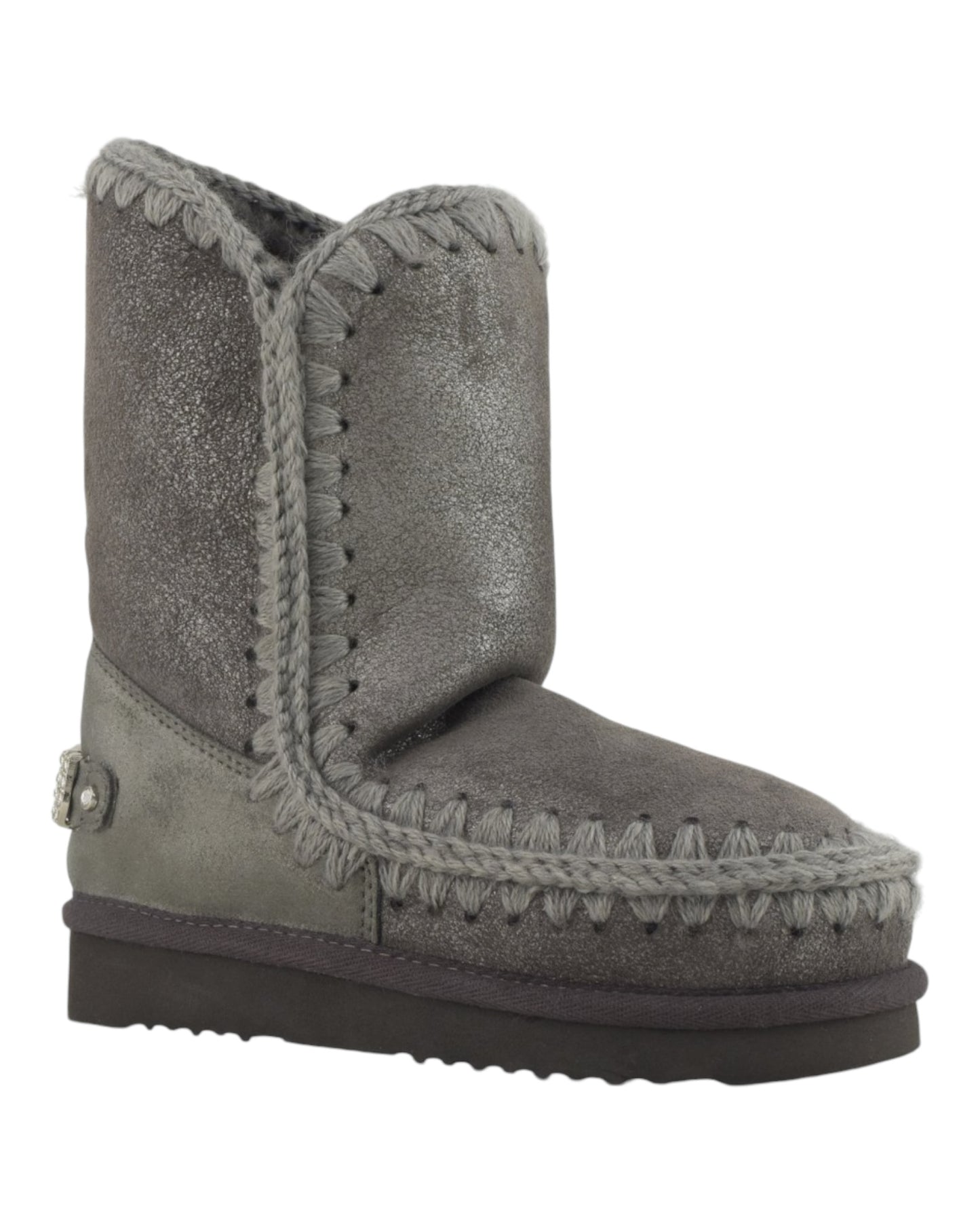 MOU ESKIMO 24 1037B WHITE RINESTONES LOGO DUIRO