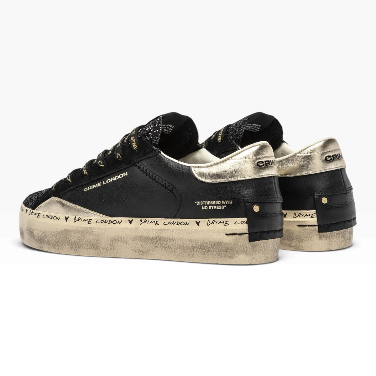 CRIME LONDON DISTRESSED PLATFORM 25074 NERA