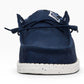 HEY DUDE WALLY STR CANVAS 410 NAVY