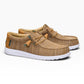 HEY DUDE WALLY STR SOX 2LI BONE BROWN
