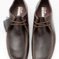 CLARKS WALLABEE DARK BROWN