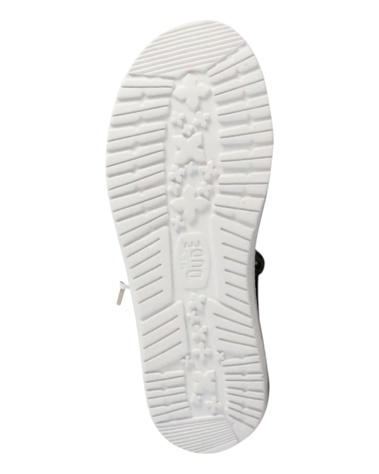 HEY DUDE WALLY SOX IN TESSUTO BIANCO