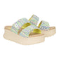 HEY DUDE DELRAY SURF IN TESSUTO VERDE MULTI
