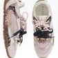 PINKO 099 SNEAKERS YULIA BIANCO/ROSA PITONATA