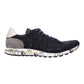 PREMIATA ERIC 6142 IN CAMOSCIO TRAFORATO BLU TALLONE GRIGIO