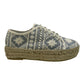 LA MAISON DE L'ESPADRILLE PLATFORM 495ADALA AZZURRO