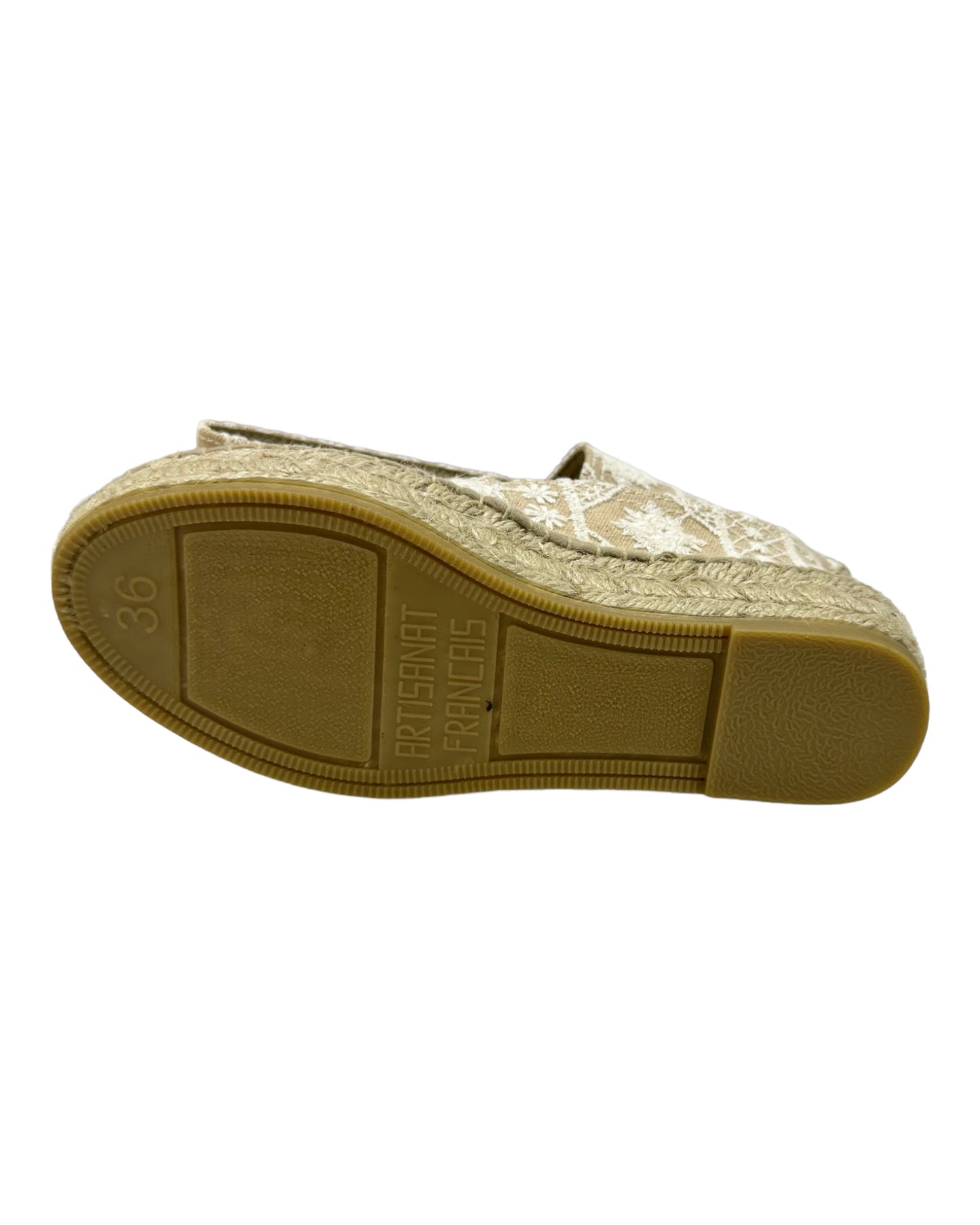 LA MAISON DE L'ESPADRILLE PLATFORM 485 ADALA BEIGE