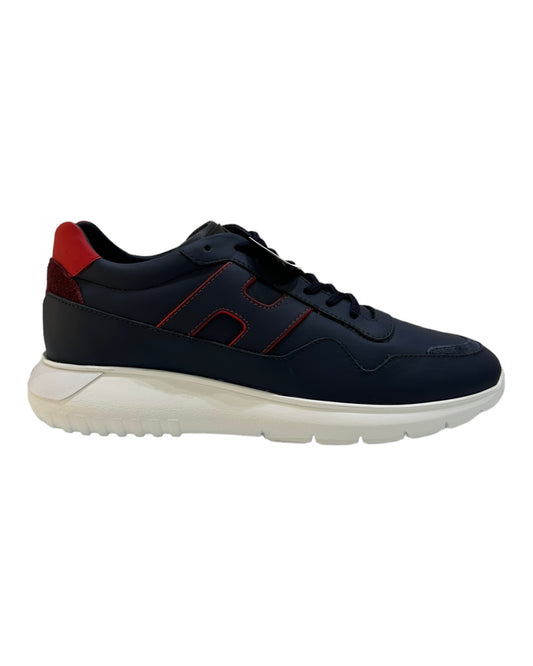 HOGAN INTERACTIVE 3 PELLE BLU/ROSSO