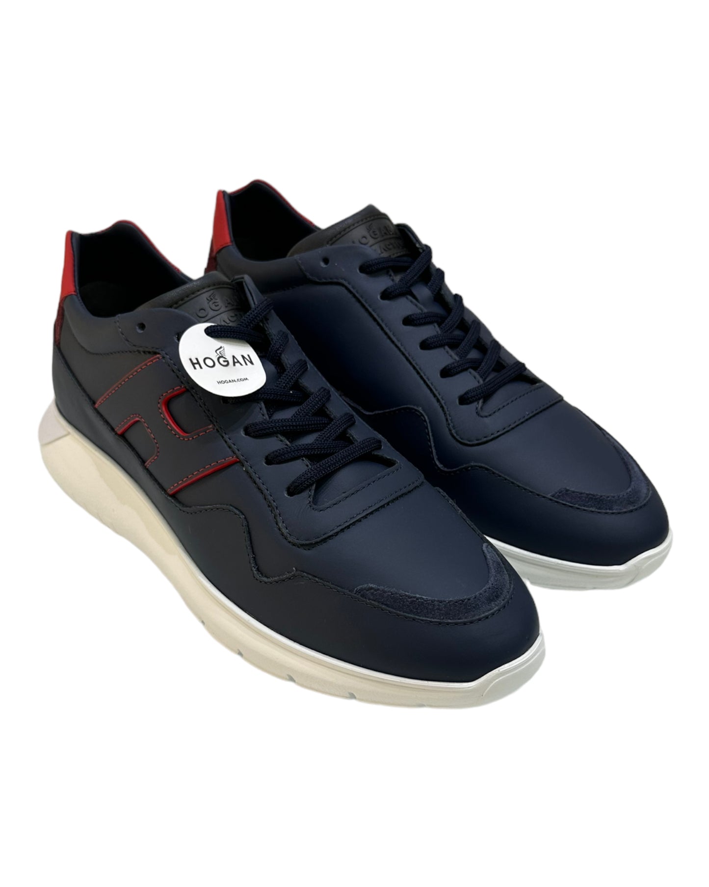 HOGAN INTERACTIVE 3 PELLE BLU/ROSSO