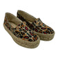 LA MAISON DE L'ESPADRILLE PLATFORM 485 LEOPARD