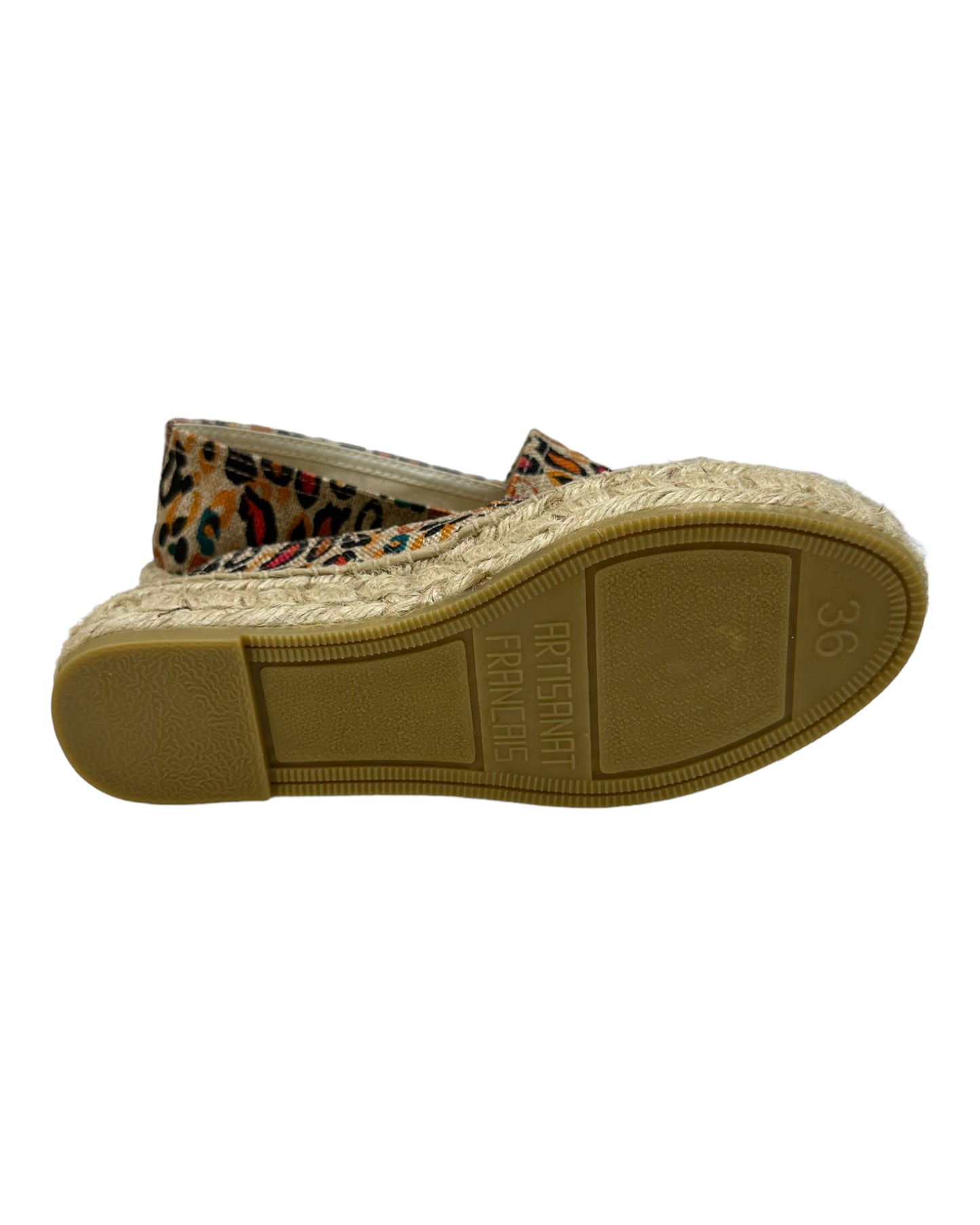 LA MAISON DE L'ESPADRILLE PLATFORM 485 LEOPARD